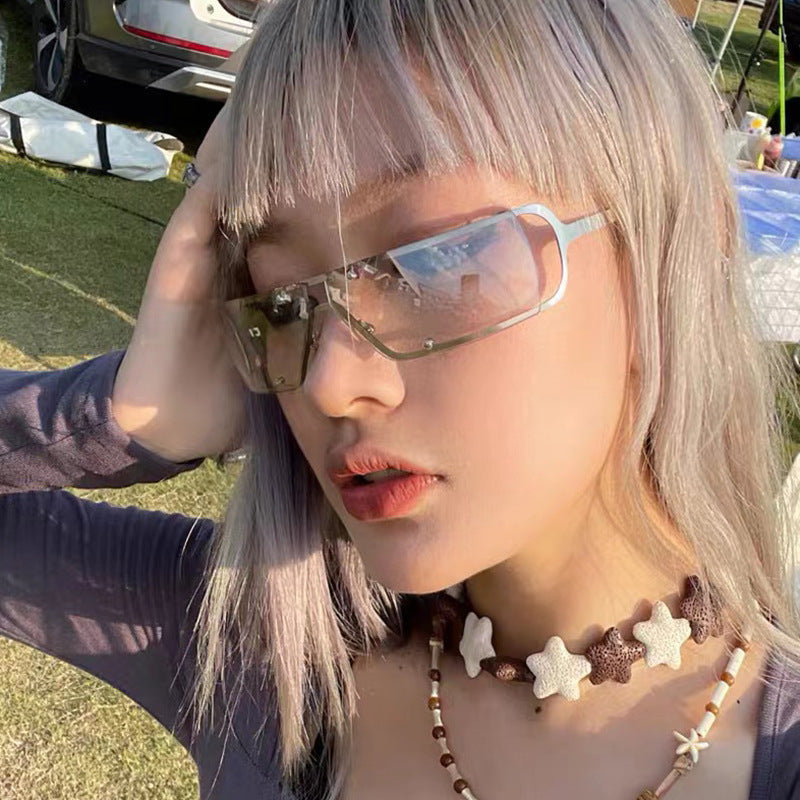 Wholesale PC Y2K Oval Sunglasses